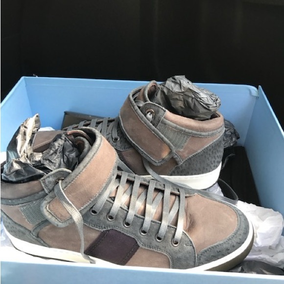 New Lanvin hi top sneaker - Picture 7 of 8